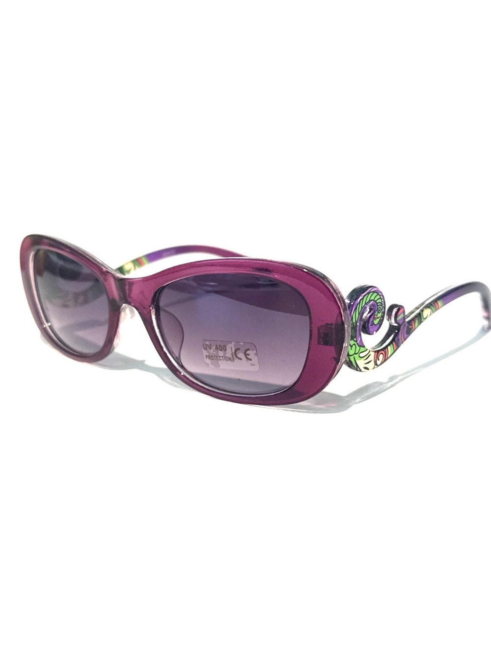 Purple Women’s Fashion Baroque Sunglasses